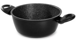 סיר אינדוקציה 28 סמ 6.7 ליטר Barazzoni סדרת Granitica Extra